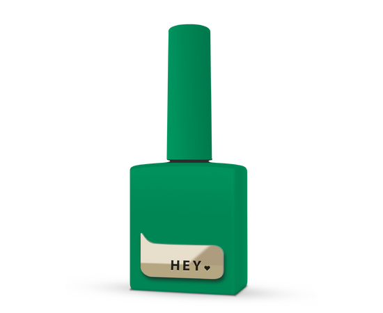 HEYLOVE. Gel Polish, JOLLY GREEN, 15 ml, гель-лак, зелений #1