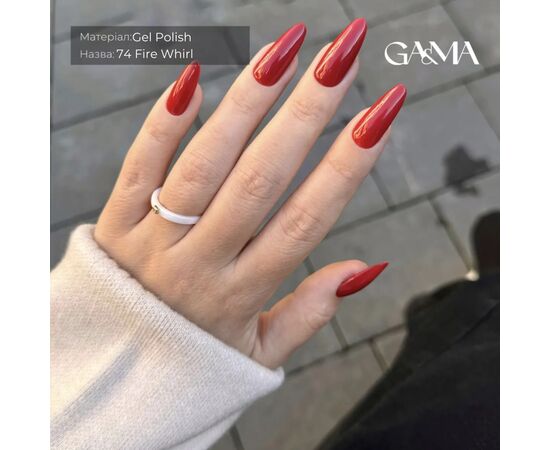 GA&MA. Gel polish #74 FIRE WHIRL, 10 ml, гель-лак #5