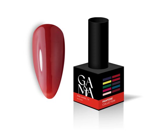 GA&MA. Gel polish #74 FIRE WHIRL, 10 ml, гель-лак #1