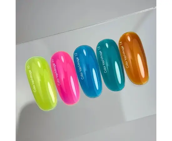 NOTD. Color Top, Vitrage #13, 10 ml. Вітражний топ без липкого шару, напівпрозорий глибокий морський синій #2