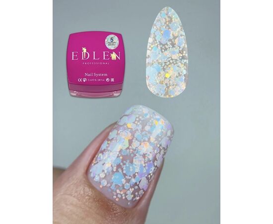 EDLEN Confetti Glitter №05, 5 ml #2