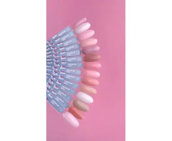 LUNAmoon. Premium Builder Gel #11, White, 50 ml, моделюючий гель, білий щільний #2