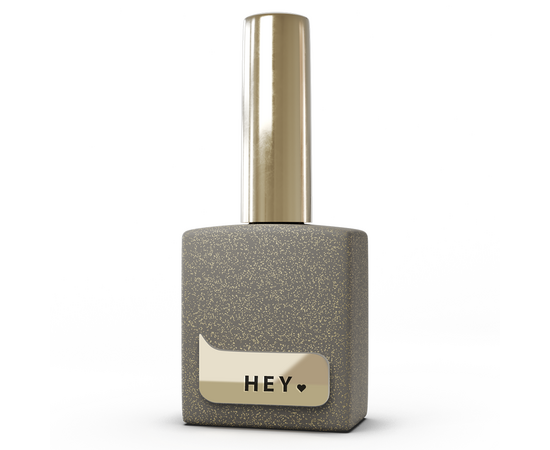 HEYLOVE. Gold Flakes Glossy Top coat, 15 ml, Топ глянцевий з золотистою фольгою #1