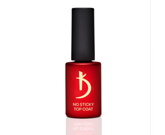KODI. Steel No Sticky Top coat with UV-filters, 7 ml. "Сталевий" стійкий топ без липкого шару, з УФ-фільтрами #1