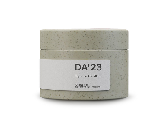 DA'23. Medium Top coat, no UV-filters, 30 ml, топ середньої консистенції без UV-фільтрів #1