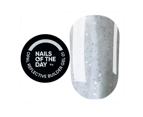 NOTD. Opal Reflective builder gel 01, 15 ml #1