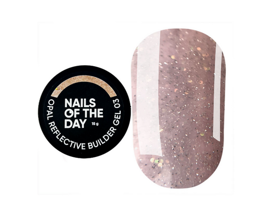 NOTD. Opal Reflective builder gel 03, 15 ml #1