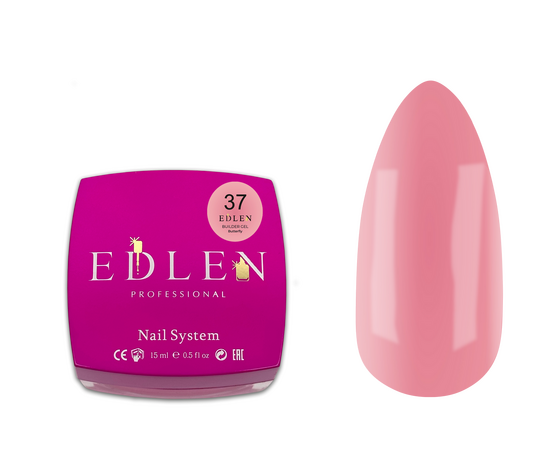 EDLEN. Builder gel Butterfly №37, 15 ml #1