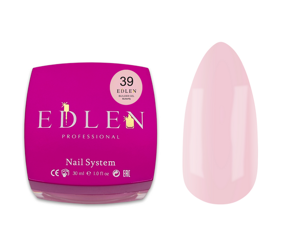 EDLEN. Builder gel Butterfly №39, 30 ml #1