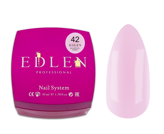 EDLEN. Builder gel Butterfly №42, 50 ml #1