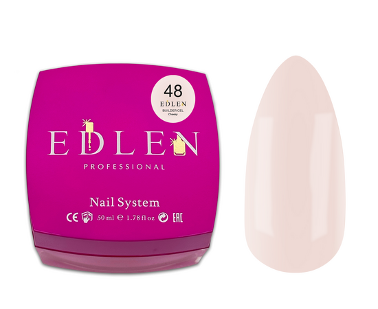 EDLEN. Builder gel Cheesy №48, 50 ml #1