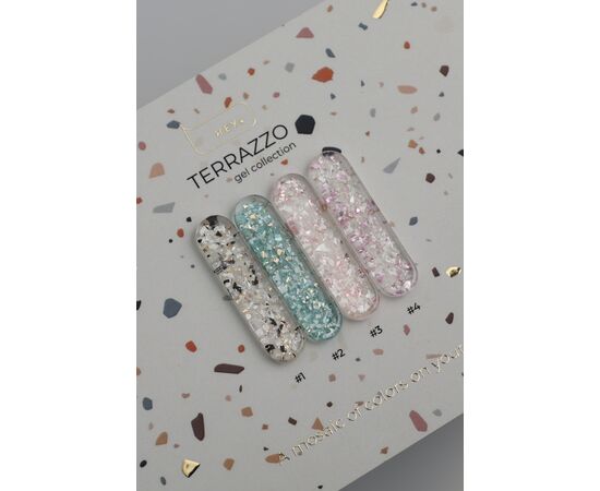 HEYLOVE. Terrazzo gel, #2, 5 g, гель для дизайну #3