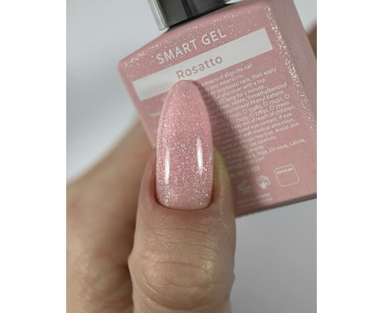 УЦІНКА / HEYLOVE. Smart builder gel, ROSATTO, 15 ml, гель для нарощування з шимером #2