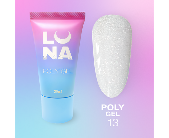 LUNAmoon. Polygel #13, 30 ml, полігель #1
