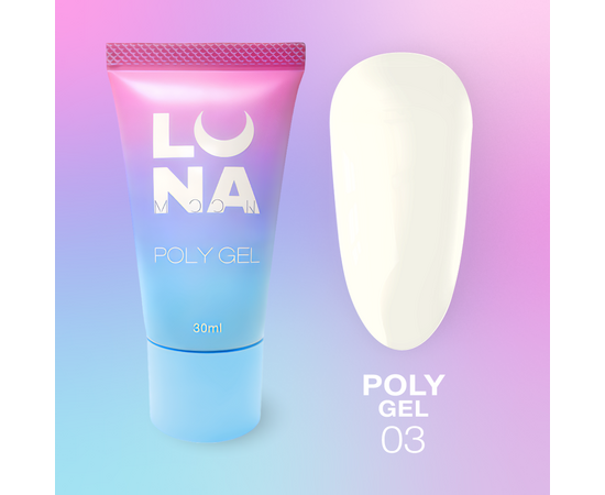 LUNAmoon. Polygel #03, 30 ml, полігель #1