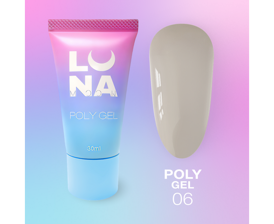 LUNAmoon. Polygel #06, 30 ml, полігель #1