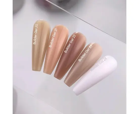 NOTD. Builder Gel, #24, 30 ml. Гель для нарощування, молочний з рожевою вуаллю #3