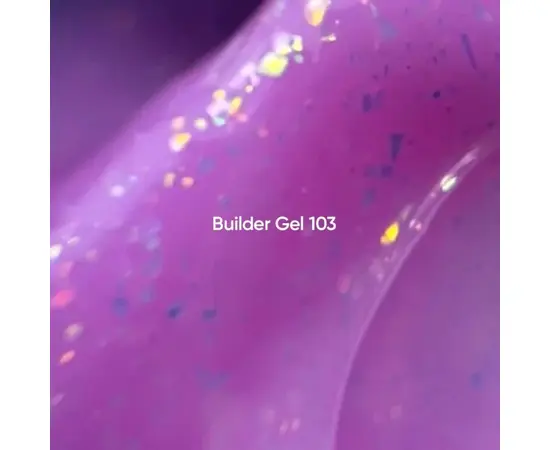 NOTD. Builder Gel, #103, 15 ml. Гель для нарощування з поталлю, рожевий #2