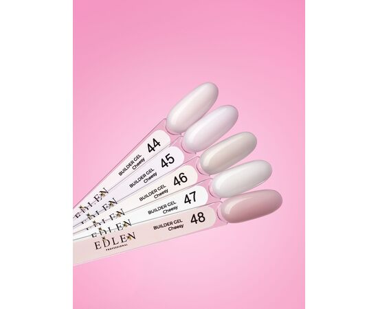 EDLEN. REFILE, Builder gel Cheesy №45, 30 ml. ЗМІННИЙ КАРТРИДЖ, гель для нарощування #4