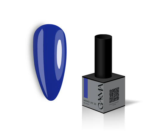 GA&MA. Single-phase Gel Polish, Mono Lac, #030, 6 ml. Однофазний гель лак, "Моно лак" #1