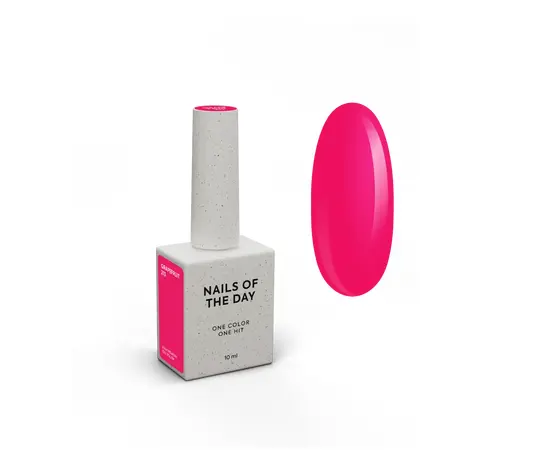 NOTD. Gel Polish, Grapefruit-213, 10 ml. Гель-лак, неоново-малиновий #1