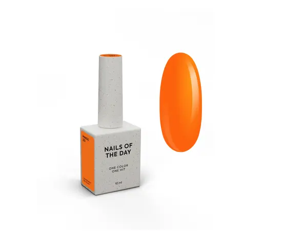 NOTD. Gel Polish, Mango-223, 10 ml. Гель-лак, неоново-помаранчевий #1