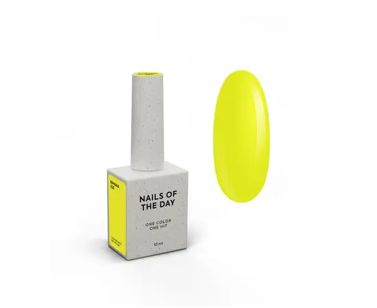 NOTD. Gel Polish, Вanana-228, 10 ml. Гель-лак, неоново-жовтий #1