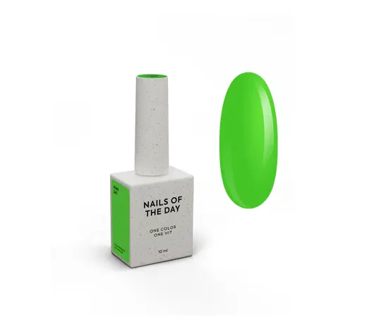 NOTD. Gel Polish, Kiwi-247, 10 ml. Гель-лак, неоново-зелений #1