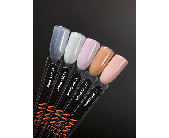 GA&MA. Single-phase Gel Polish, Mono Lac, #027, 6 ml. Однофазний гель лак, "Моно лак" #3