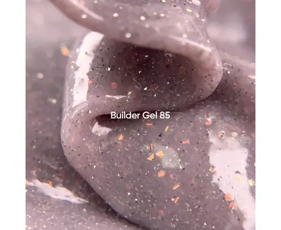 NOTD. Builder Gel, #85, 15 ml. Гель для нарощування, рожево-молочний світловідбиваючий #2