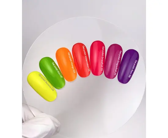 NOTD. Gel Polish, Kiwi-247, 10 ml. Гель-лак, неоново-зелений #4