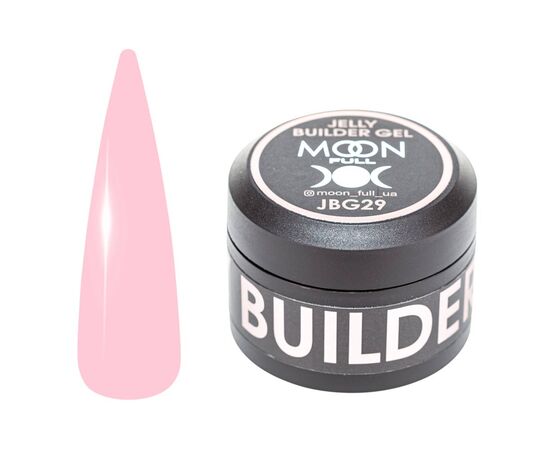 MOON FULL. Jelly builder gel, #29, 30 ml. Гель-желе для нарощування #1