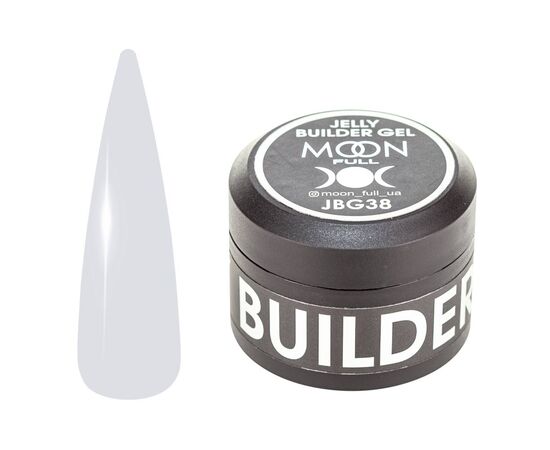 MOON FULL. Jelly builder gel, #38, 30 ml. Гель-желе для нарощування #1