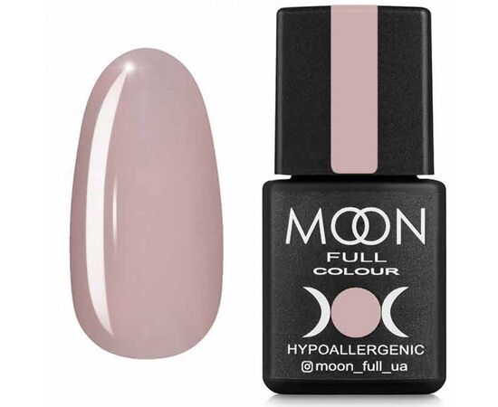 MOON FULL. Gel Polish,  Spring-Summer #601, 8 ml. Гель-лак, бежево-рожевий #1