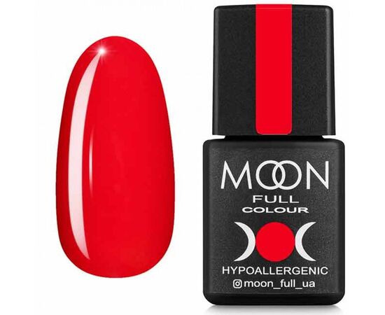 MOON FULL. Gel Polish, Spring-Summer #616, 8 ml. Гель-лак, рожево-червоний #1