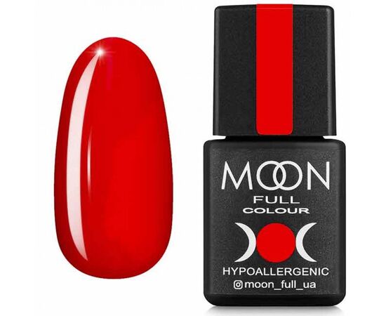 MOON FULL. Gel Polish, Spring-Summer #617, 8 ml. Гель-лак, класичний червоний #1