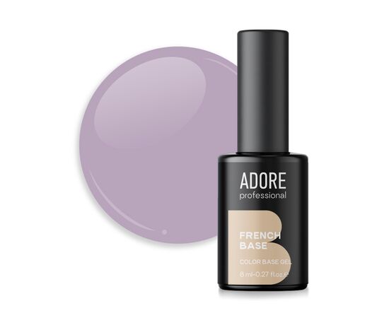 ADORE. French Base, №16, Primrose, 8 ml. Камуфлююча база #1