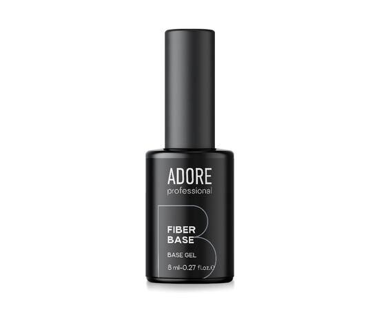 ADORE. Fiber base, clear, 8 ml. Укріплююча база з волокнами #1