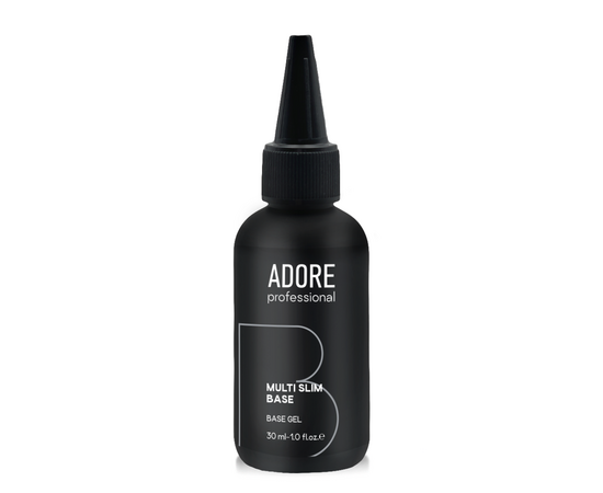 ADORE. Multi slim base, clear, 30 ml. Прозора тонка база-підложка #1