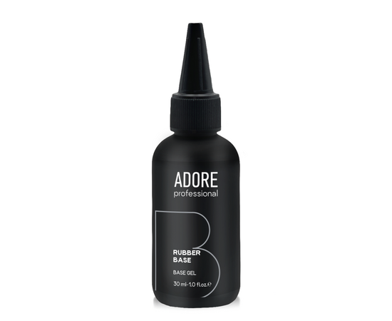 ADORE. Rubber base, clear, 30 ml. Прозора каучукова база #1