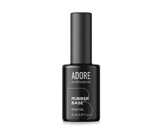 ADORE. Rubber base, clear, 8 ml. Прозора каучукова база #1