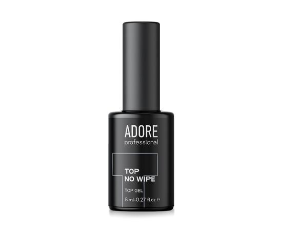 ADORE. No Wipe Top coat, no UV-filters, 8 ml. Топ без липкого шару без УФ-фільтрів #1