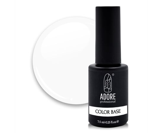ADORE. Color Base, №06, White, 8 ml. Кольорова база #1