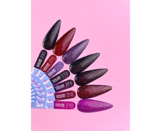 LUNAmoon. Reflection Gel Polish #214, 8 ml, світловідбиваючий гель-лак #4