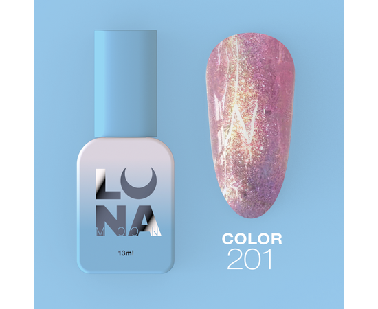 LUNAmoon. Gel Polish #201, 8 ml, гель-лак #1