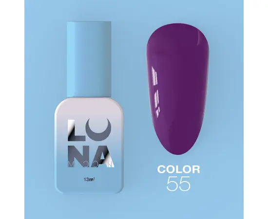 LUNAmoon. Gel Polish #55, 8 ml, гель-лак #1