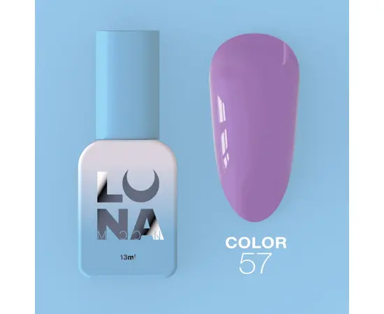 LUNAmoon. Gel Polish #57, 8 ml, гель-лак #1
