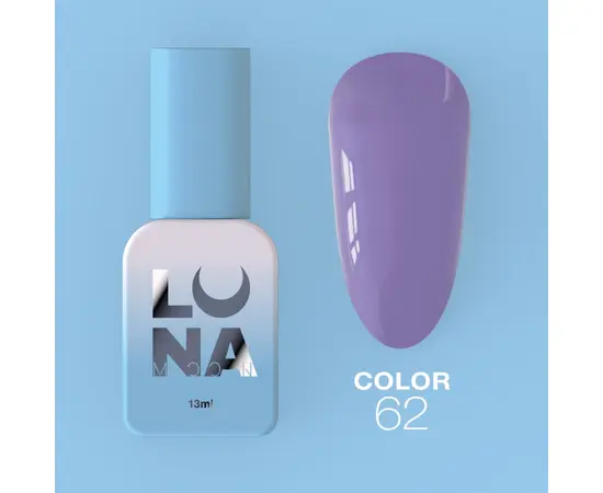LUNAmoon. Gel Polish #62, 8 ml, гель-лак #1