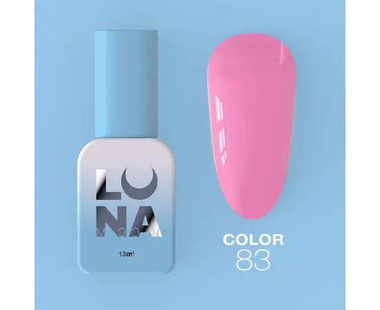 LUNAmoon. Gel Polish #83, 8 ml, гель-лак #1