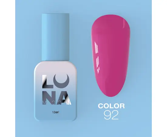 LUNAmoon. Gel Polish #92, 8 ml, гель-лак #1